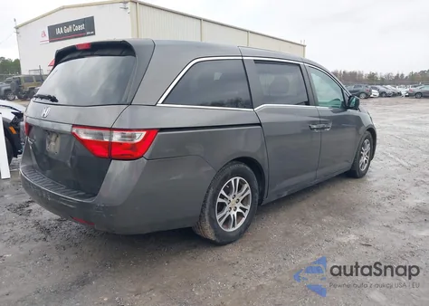 2013 Honda Odyssey Ex z USA, uszkodzony, nr VIN 5FNRL5H48DB010401